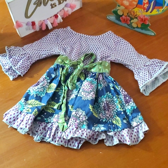 Cute Mustard Pie 6 Months Dress - Picture 3 of 4